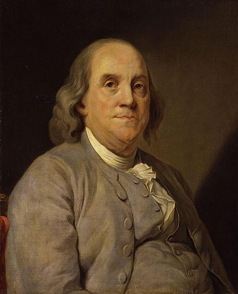 Joseph-Siffred  Duplessis Benjamin Franklin Sweden oil painting art